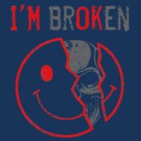 IM Ok IM Broken Invisible Illness I Am Ok Broken Infant Baby Jersey Bodysuit