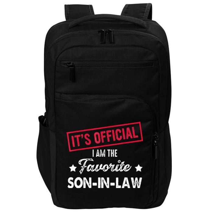 It's O.fficial I'm The Favorite SonInLaw  Impact Tech Backpack