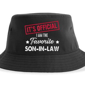 It's O.fficial I'm The Favorite SonInLaw  Sustainable Bucket Hat