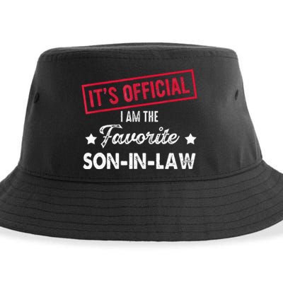 It's O.fficial I'm The Favorite SonInLaw  Sustainable Bucket Hat