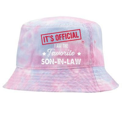 It's O.fficial I'm The Favorite SonInLaw  Tie-Dyed Bucket Hat