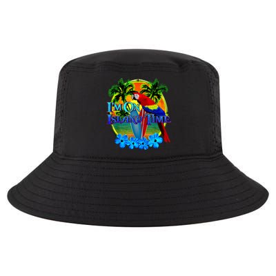 Im On Island Time Tropical Beach Cool Comfort Performance Bucket Hat