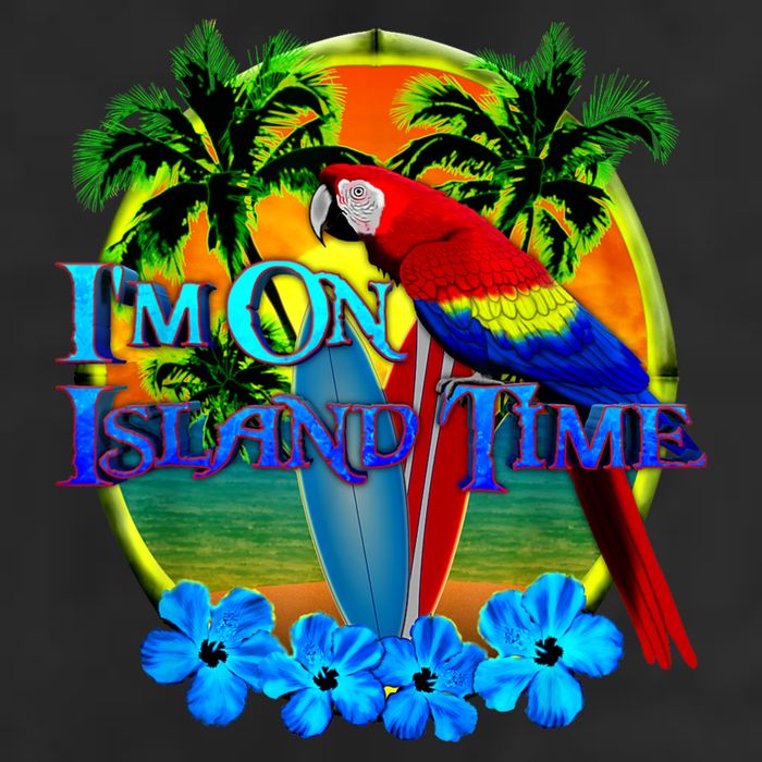 Im On Island Time Tropical Beach Cool Comfort Performance Bucket Hat