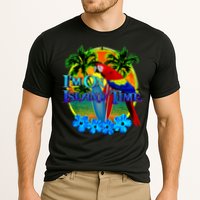 Im On Island Time Tropical Beach Cooling Performance Crew T-Shirt