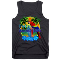 Im On Island Time Tropical Beach Tank Top
