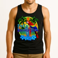 Im On Island Time Tropical Beach Tank Top