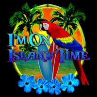 Im On Island Time Tropical Beach Tank Top