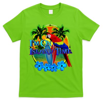 Im On Island Time Tropical Beach T-Shirt