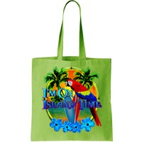 Im On Island Time Tropical Beach Bag