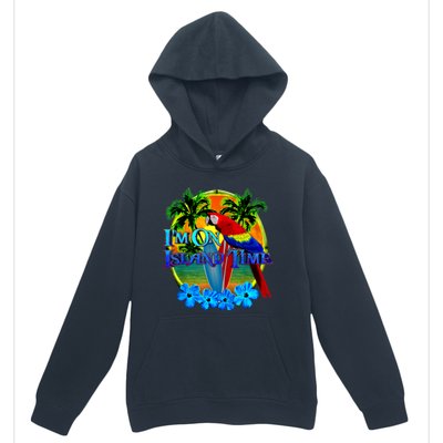 Im On Island Time Tropical Beach Urban Pullover Hoodie