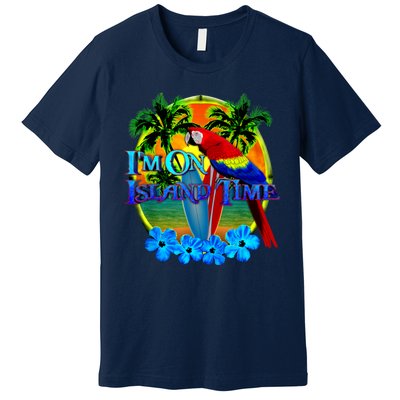 Im On Island Time Tropical Beach Premium T-Shirt