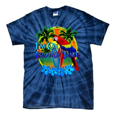 Im On Island Time Tropical Beach Tie-Dye T-Shirt