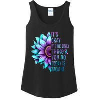 Its Okay If Only Thing You Do Is Breathe Suicide Prevention Ladies Essential Tank