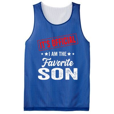 It's Official I'm The Favorite Son Mesh Reversible Basketball Jersey Tank