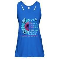 It's Okay If Only Thing You Do Is Breathe Suicide Prevention Ladies Essential Flowy Tank