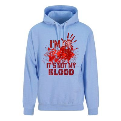 Im Ok It Is Not My Blood Halloween Costume Unisex Surf Hoodie