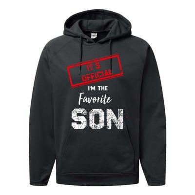 Its Official IM The Favorite Son Performance Fleece Hoodie