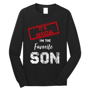 Its Official IM The Favorite Son Long Sleeve Shirt