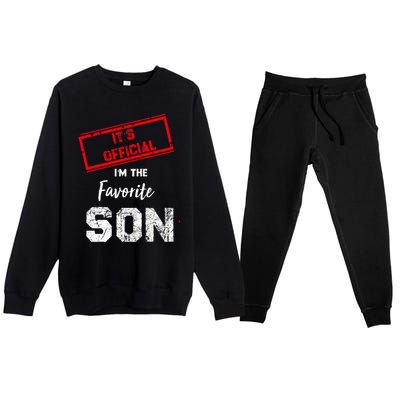 Its Official IM The Favorite Son Premium Crewneck Sweatsuit Set