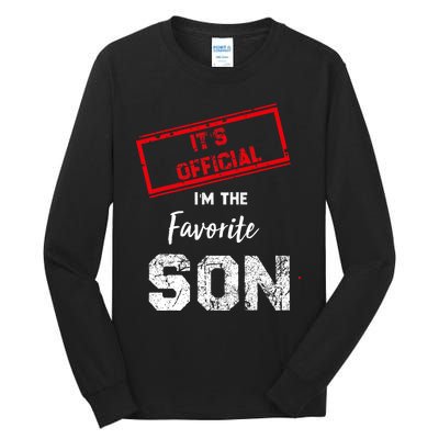 Its Official IM The Favorite Son Tall Long Sleeve T-Shirt