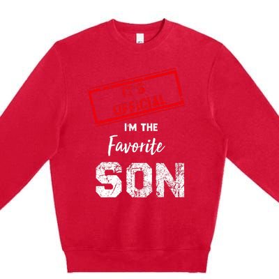 Its Official IM The Favorite Son Premium Crewneck Sweatshirt