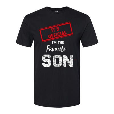 Its Official IM The Favorite Son Softstyle CVC T-Shirt