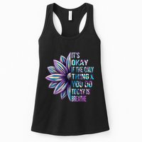 ItS Okay If The Only Thing You Do Today Is Breathe Womens Tank Top