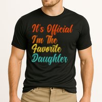It's O.fficial I'm The Favorite Daughter Funny Family Sayings Cooling Performance Crew T-Shirt