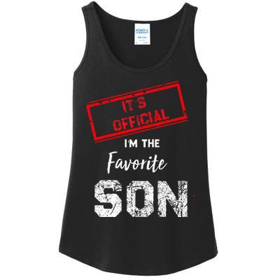 It's O.fficial I'm The Favorite Son Ladies Essential Tank