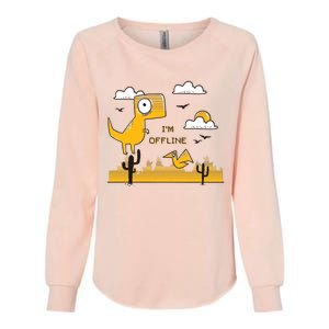 I'm Offline Womens California Wash Sweatshirt