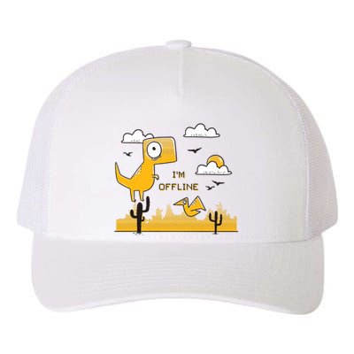 I'm Offline Yupoong Adult 5-Panel Trucker Hat