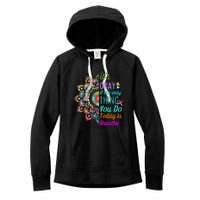 Its Okay If The Only Thing You Do Today Is Breathe Women's Fleece Hoodie