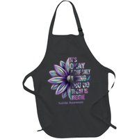 It's Okay If The Only Thing You Do Today Is Breathe Suicide Awareness Apron