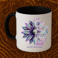 It's Okay If The Only Thing You Do Today Is Breathe Suicide Awareness Mug