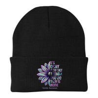 It's Okay If The Only Thing You Do Today Is Breathe Suicide Awareness Beanie