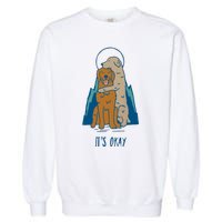 ItS Okay Garment-Dyed Sweatshirt