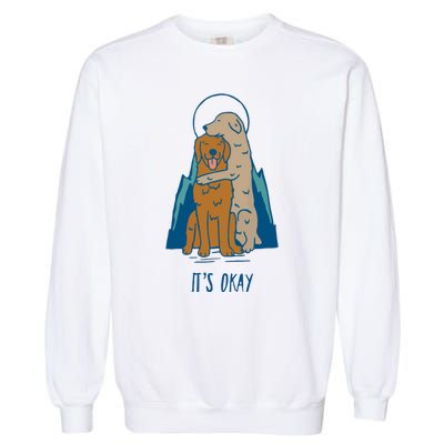 ItS Okay Garment-Dyed Sweatshirt