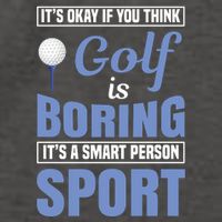 It's Okay If You Think Golf Is Boring Vector Backpack