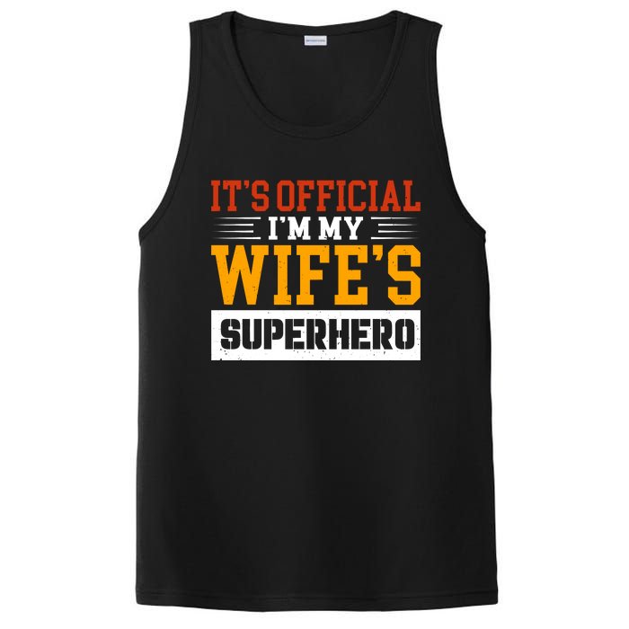 It’s Official I’m My Wife’s Superhero PosiCharge Competitor Tank