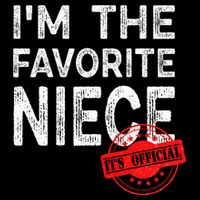 It's O.fficial I'm The Favorite Niece Funny Niece City Backpack