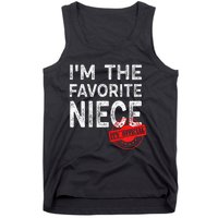 It's O.fficial I'm The Favorite Niece Funny Niece Tank Top