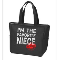 It's O.fficial I'm The Favorite Niece Funny Niece Zip Tote Bag