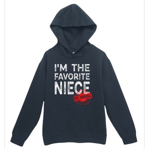 It's O.fficial I'm The Favorite Niece Funny Niece Urban Pullover Hoodie