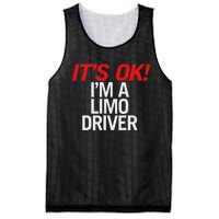 ItS Ok IM A Limo Driver Mesh Reversible Basketball Jersey Tank