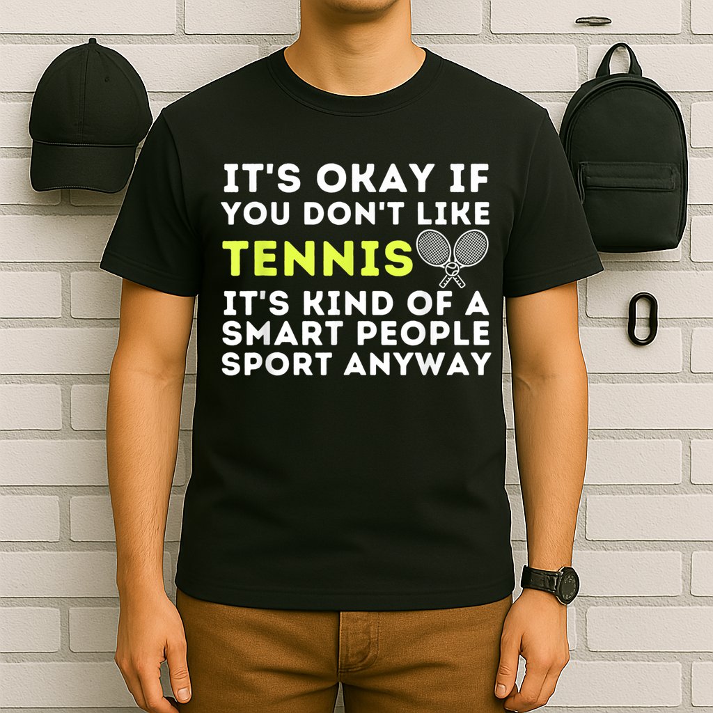 Its Ok If You Dont Like Tennis Gift Funny Tennis Player Coach Gift T-Shirt