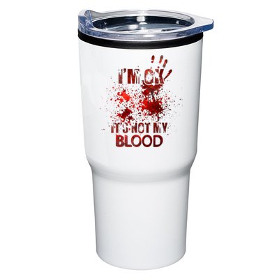 Im Ok Its Not My Blood Halloween Costume Tumbler
