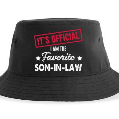 It's Official I'm The Favorite Son-In-Law Sustainable Bucket Hat