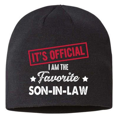 It's Official I'm The Favorite Son-In-Law Sustainable Beanie