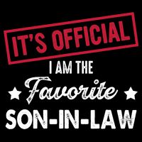 It's Official I'm The Favorite Son-In-Law Zip Tote Bag