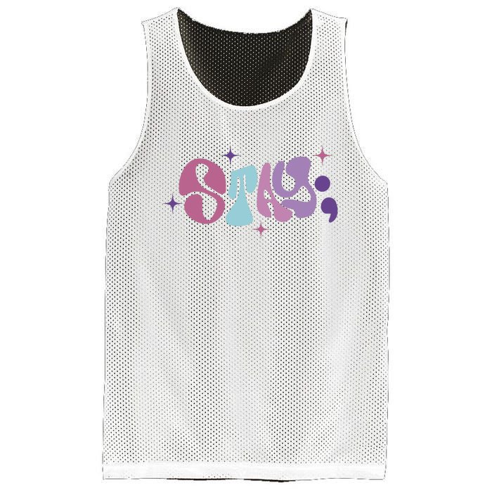 Its Ok If The Only Think You Do Today Is Breathe Back And Front Side Mesh Reversible Basketball Jersey Tank